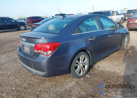 2013 Chevrolet Cruze Ltz из США, поврежденный, VIN 1G1PG5SB8D7101976